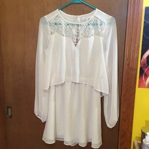 BCBG Generation Open Back Angel Dress